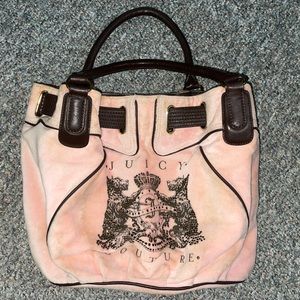 Rare Juicy Couture Daydreamer Pink Purse Bag 👛 and purse insert